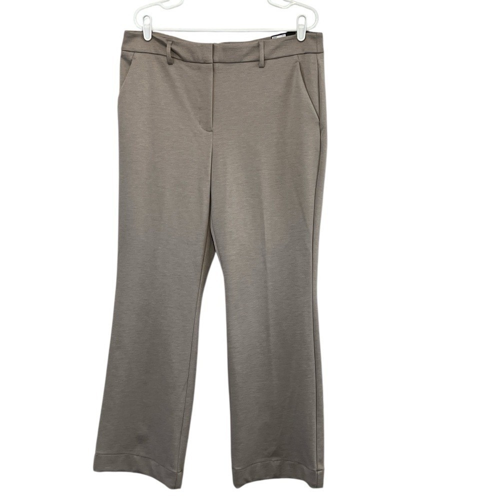 Simply Vera Flare Leg Women's Pants, High-Rise, Color Taupe, Size 16‎